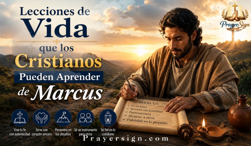 Lecciones de Vida que los Cristianos Pueden Aprender de Marcus
