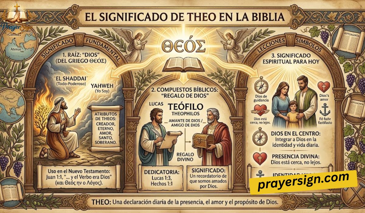 El significado de Theo en la Biblia: origen, significado espiritual y conexión bíblica