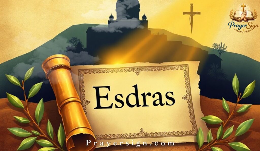 Significado espiritual y simbolismo de Esdras en la Biblia
