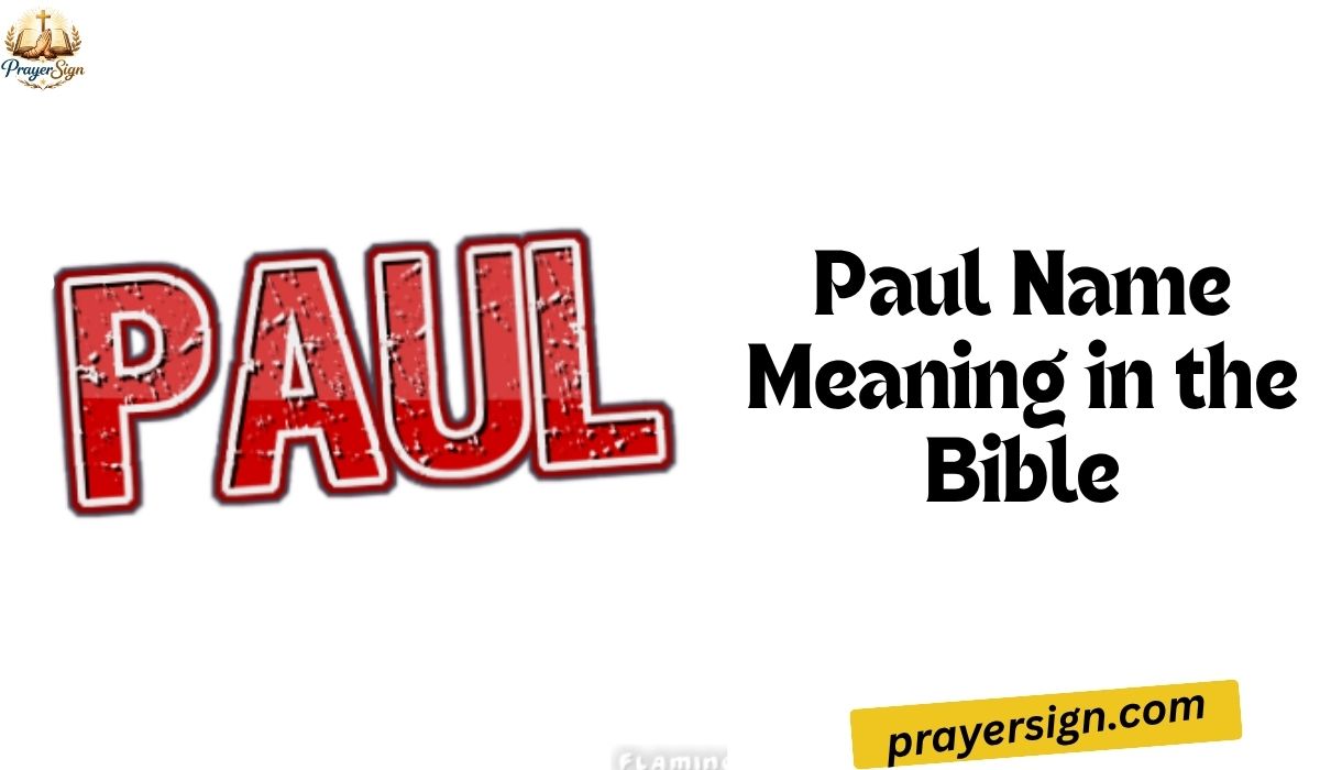 Paul Name Meaning in the Bible: Biblical Meaning, Spiritual Symbolism, and the Story Behind the Apostle Paul (2026)