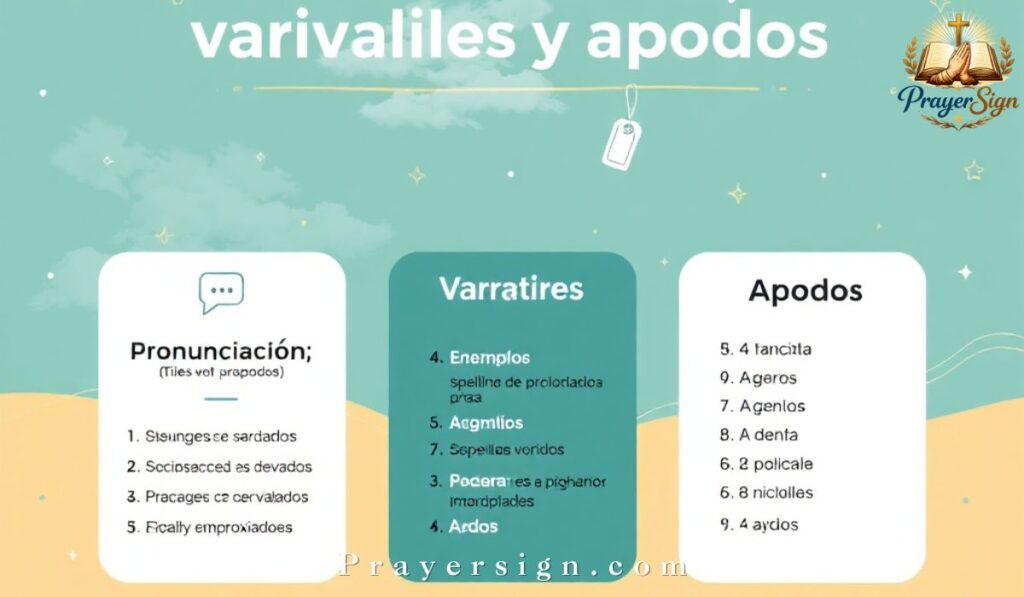 Pronunciación, variantes y apodos