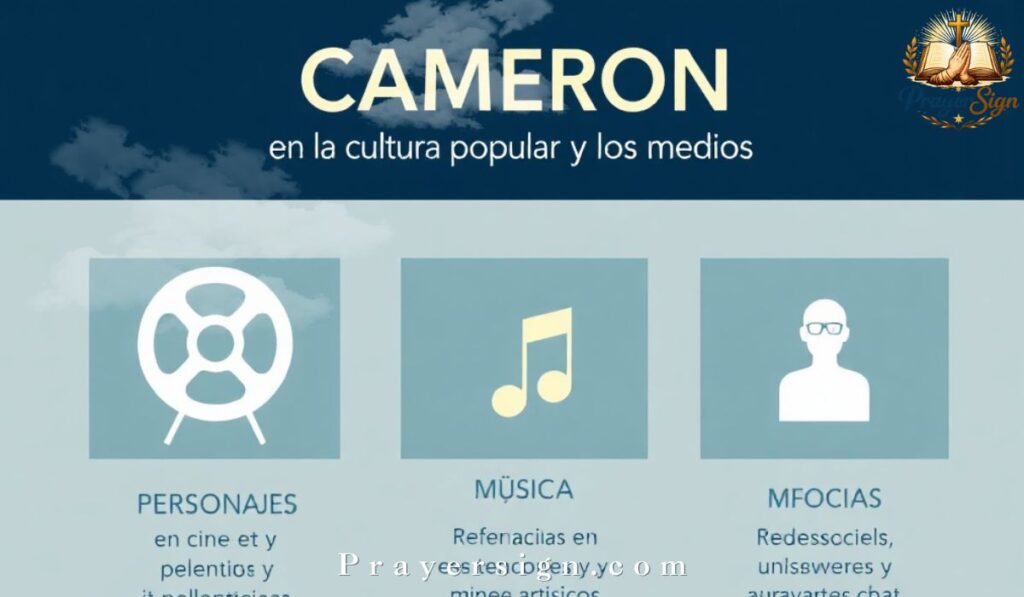 Cameron en la cultura popular y los medios