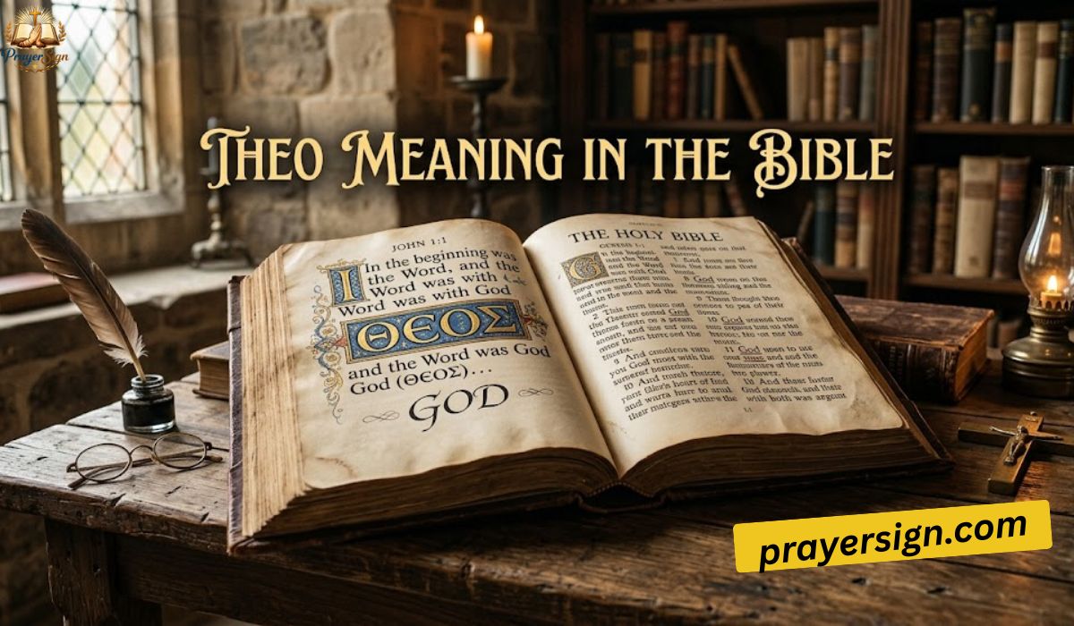 Theo meaning in the Bible biblical and spiritual significance