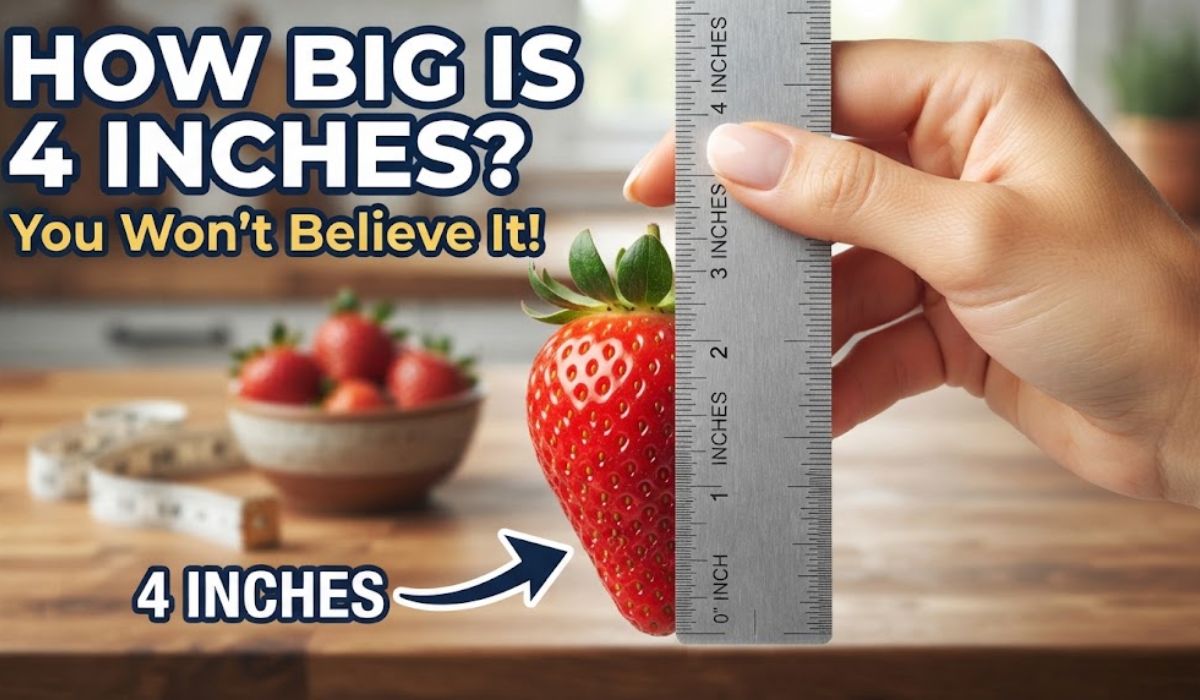 How Big Is 4 Inches? Visual Size Guide With Real World Comparisons