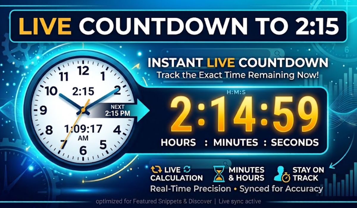 How Long Until 2:15? Calculate 2:15 AM or PM