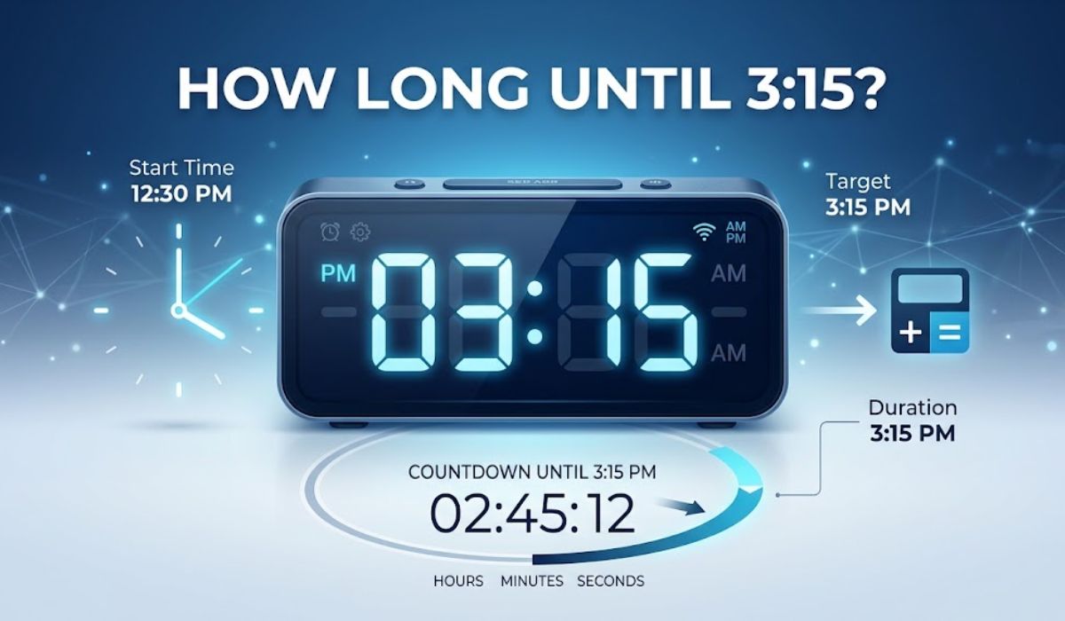 How Long Until 3:15? Calculate the Time Until 3:15 AM or PM